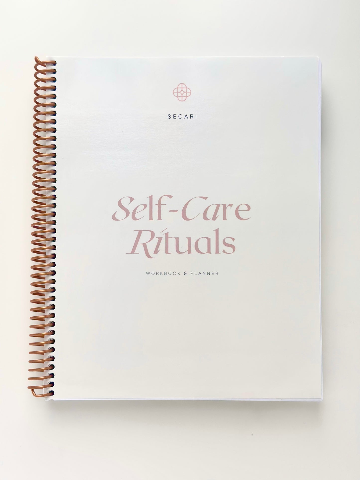 Minimalist Mauve | Self-Care Rituals Workbook + Planner