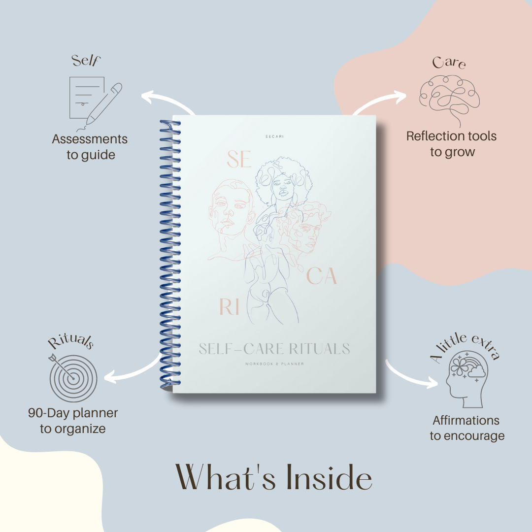 Ethereal Lines | Self-Care Rituals Workbook + Planner